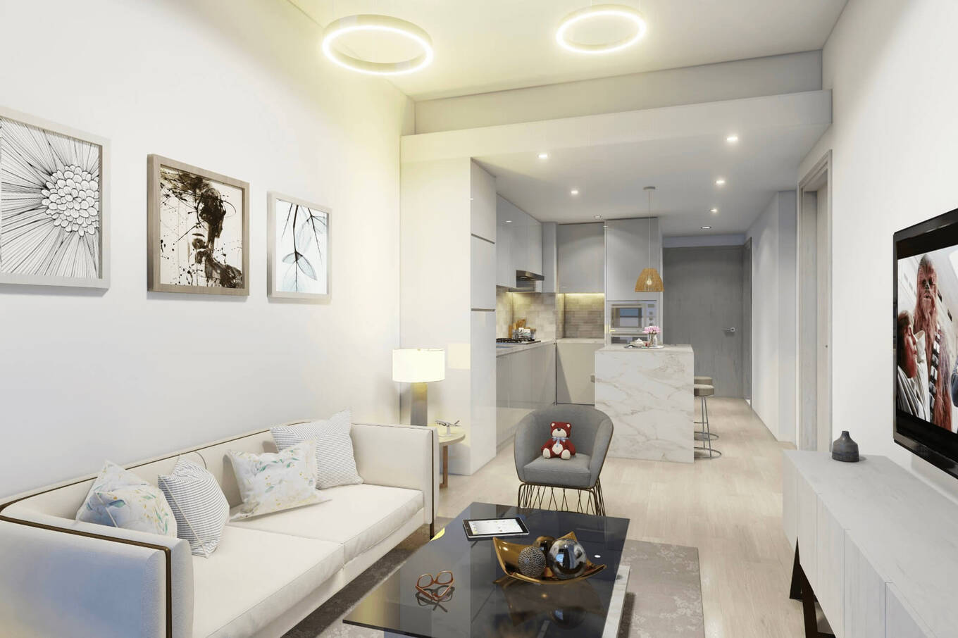 Apartment with 3 bedrooms in Jumeirah Village Circle (JVC), Dubai